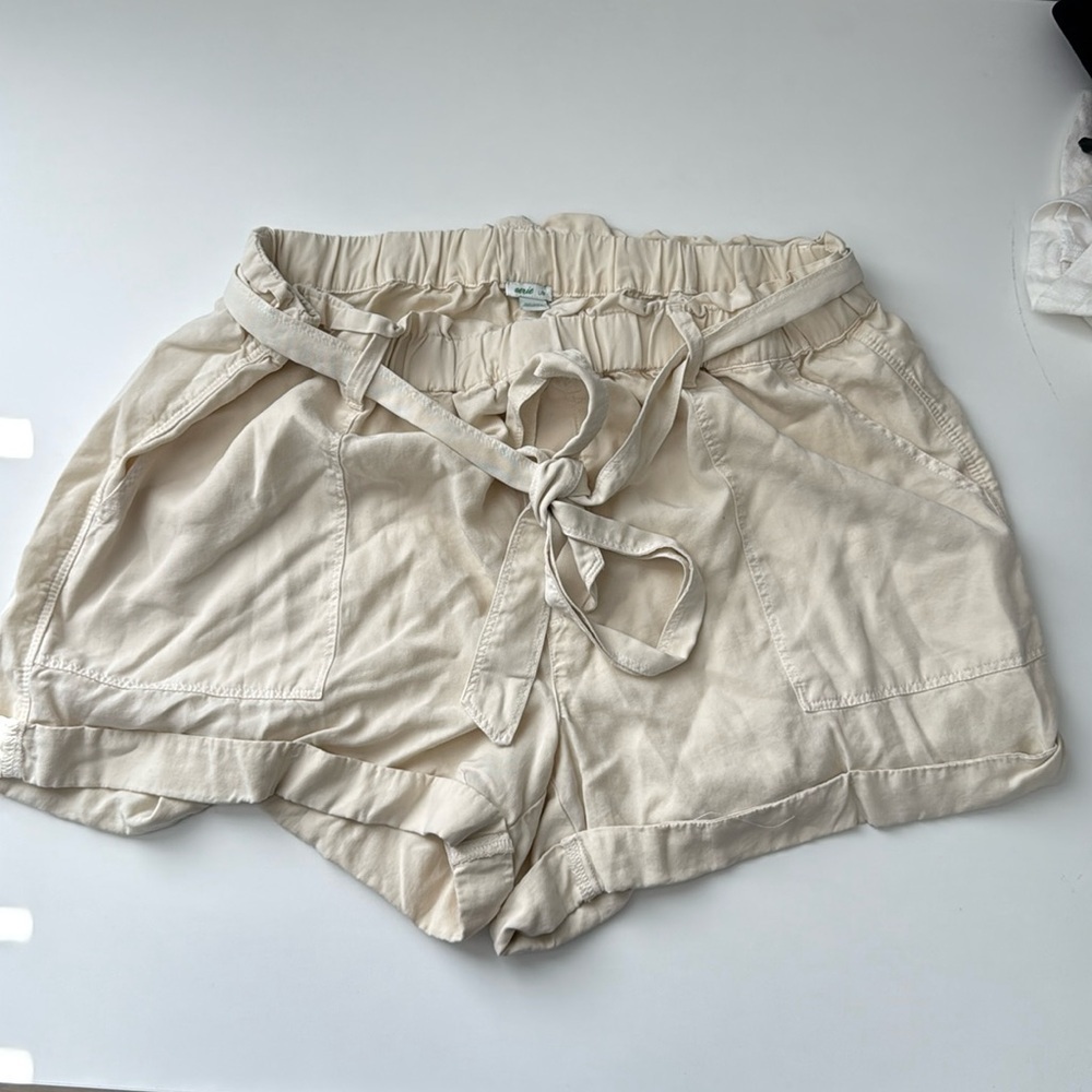 Aerie front tie shorts